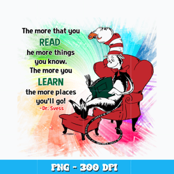 Quotes png, The Cat in the Hat png, dr seuss png, logo shirt png, logo design png, digital file png, Instant download,