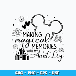 Making Magical Memories svg, Mickey head svg, Disney vacation svg, logo design svg, digital file, Instant download.
