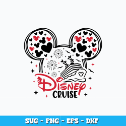 Disney cruise svg, Disney Mickey mouse head svg, Disney vacation svg, logo design svg, digital file, Instant download.