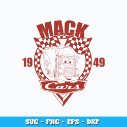 Mack 1949 cars svg, Disney cars svg, Disney vacation svg, logo design svg, digital file, Instant download.