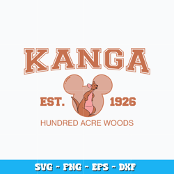 Kanga est 1926 svg, Disney mickey head svg, Disney vacation svg, logo design svg, digital file, Instant download.