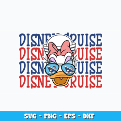Disney Cruise svg, Disney Daisy Cruise svg, Disney vacation svg, logo design svg, digital file, Instant download.