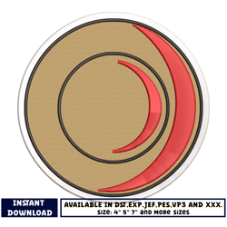 luffy straw hat embroidery design