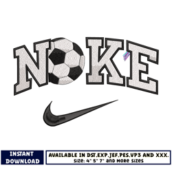 nike football embroidery design