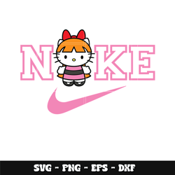 Hello Kitty x Blossom Svg, Powerpuff Girls svg, Logo Brand svg, Nike svg, cartoon svg, Instant download.