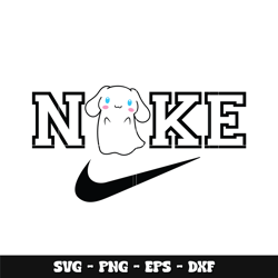 Nike Bunny Ghost Svg, Nike Bunny svg, Logo Brand svg, Nike svg, cartoon svg, Instant download.