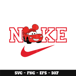 Swoosh Disney Mickey Car Svg, Disney svg, Logo Brand svg, Nike svg, cartoon svg, Instant download.