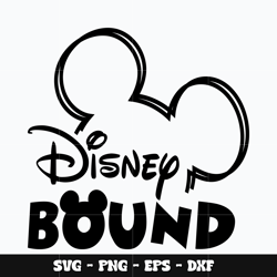 Mickey head disney bound Svg, Mickey svg, Disney svg, Svg design, cartoon svg, Instant download.