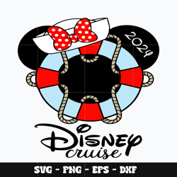 Minnie disney cruise 2024 Svg, Mickey svg, Disney svg, Svg design, cartoon svg, Instant download.