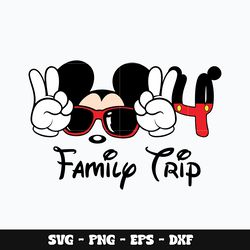 Mickey mouse family trip 2024 Svg, Mickey svg, Disney svg, Svg design, cartoon svg, Instant download.