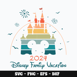 Mickey 2024 vacation Svg, Mickey svg, Disney svg, Svg design, cartoon svg, Instant download.