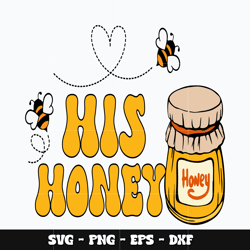 His honey Svg, Winnie the Pooh svg, Disney svg, Svg design, cartoon svg, Instant download.