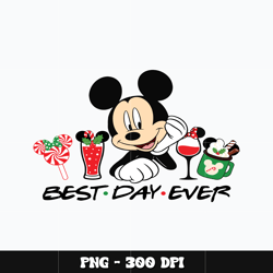 Mickey mouse best day ever Png, Mickey Png, Disney Png, Digital file png, cartoon Png, Instant download.