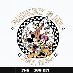Mickey co est 1928 Png, Mickey Png, Disney Png, Digital file png, cartoon Png, Instant download.
