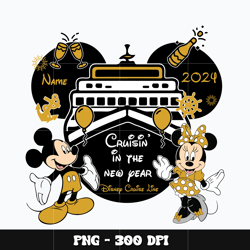 Mickey cruise in the new year Png, Mickey Png, Disney Png, Digital file png, cartoon Png, Instant download.