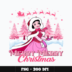 Princess Snow white merry chrismas Png, Princess Png, Disney Png, Digital file png, cartoon Png, Instant download.