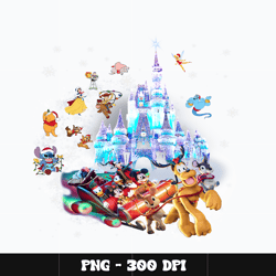 Mickey friends chrismas Png, Mickey Png, Disney Png, Digital file png, cartoon Png, Instant download.