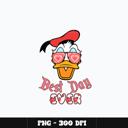 Donald disney best day ever Png, Mickey Png, Disney Png, Digital file png, cartoon Png, Instant download.
