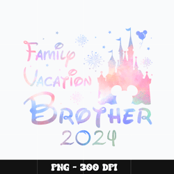 Mickey castle family vacation brother Png, Mickey Png, Disney Png, Digital file png, cartoon Png, Instant download.