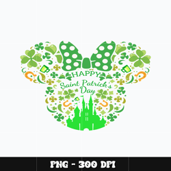 Minnie happy patricks day Png, Mickey Png, Digital file png, cartoon Png, Disney Png, Instant download.
