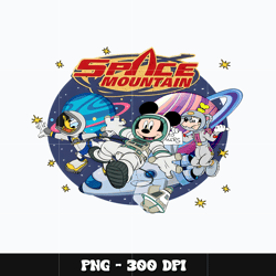 Mickey space moutain Png, Mickey Png, Cartoon Png, Disney Png, Digital file png, Instant download.