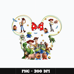 Woody friends x minnie toy story Png, Toy story Png, Disney Png, cartoon Png, Digital file png, Instant download.
