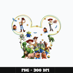 Woody friends x mickey toy story Png, Toy story Png, Disney Png, cartoon Png, Digital file png, Instant download.