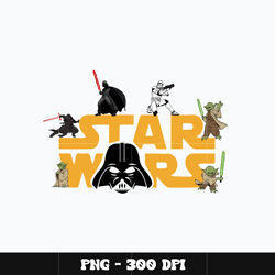 Star wars Darth Vader friends Png, Star wars Png, Digital file png, Disney Png, cartoon Png, Instant download.