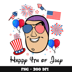 Buzz happy 4th of july png