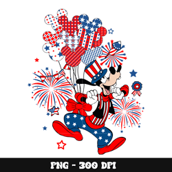 Goofy happy 4th of july png