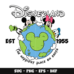 Mickey disneyland est 1995 svg