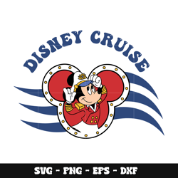 Minnie disney cruise svg