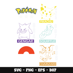 Pokemon best svg, Pokemon anime svg