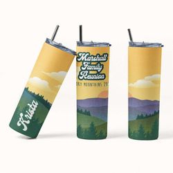 Smoky Mountains Vacation, Gatlinburg Tumbler, Custom Gatlinburg Family Cups, Smoky Mountains Tumbler, Personalized Gatli