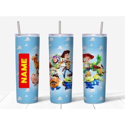 Toy Story Tumbler, Toy Story Insulated Cup for School, Custom Toy Story Gifts, Toy Story Gift, Personalized Woody Buzz C