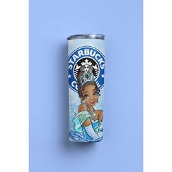 Starbux the Princess and the Frog Cup Blue Tumbler