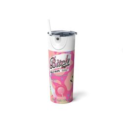 Bitch Be Gone,Pink Sassy Funny Quote Spray Cup,Humor Travel Mug,Sublimation Tumbler Humor Gift Skinny Steel Tumbler with