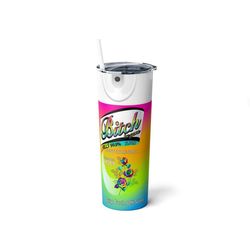 Bitch Be Gone,Rainbow Sassy Funny Quote Spray Cup,Humor Travel Mug,Sublimation Tumbler Humor Gift Skinny Steel Tumbler w