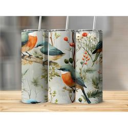 Cute Animal 20 Oz Straight Skinny Tumbler, Cute Animal Tumbler with Straw, Personalized Gift for Women, Cute Animal Them