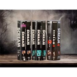 Scream Cult Classic Horror Movie VHS Vintage HalloweenTumbler,Scary Ghost Face Travel Mug,Horror Fanatic Gift,Skinny Tum