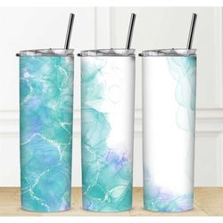 water bottle tumbler straw personalization available permanent marble design gift for her custom name drink bottle for m