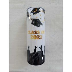 20oz Stainless Steel Class of 2021 Graduation Tumbler