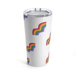 rainbow tumbler | 20oz tumbler | water bottle | tumbler | tumbler cup | cute tumbler | cute cups | summer tumbler | gift