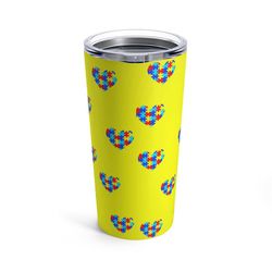 Autism Awareness Tumbler | 20oz tumbler | water bottle | tumbler | tumbler cup | Cute tumbler | Cute cups | Autism Gift