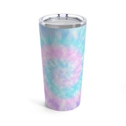 Tie Dye Tumbler | 20oz tumbler | water bottle | tumbler | tumbler cup | Cute tumbler | Cute cups | Summer tumbler | Gift