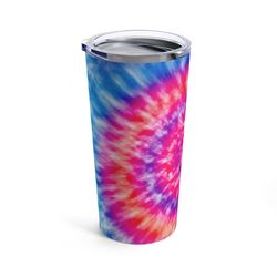 Tie Dye Tumbler | 20oz tumbler | water bottle | tumbler | tumbler cup | Cute tumbler | Cute cups | Summer tumbler | Gift