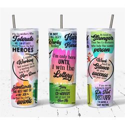 Funny Office Tumbler , Office Humor , Funny Coworker Gift , Sarcastic office tumbler, Office coffee Tumbler