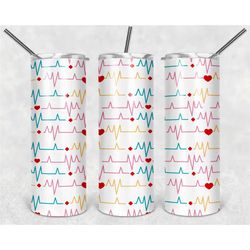 Heart beats for you tumbler || Sublimation Tumbler || Stainless Tumbler