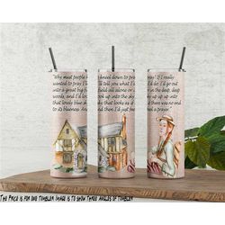 Anne Of Green Gables Personalized Tumbler, Anne with E, Classic Childrens Novel,  Customized Tumblr, l'm montgomery, ann