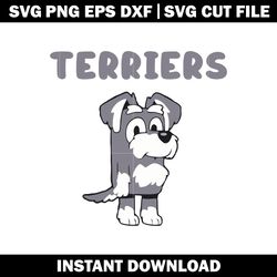 the terriers bluey svg,Bluey cartoon svg, logo file svg, cartoon svg, logo design svg, digital download.